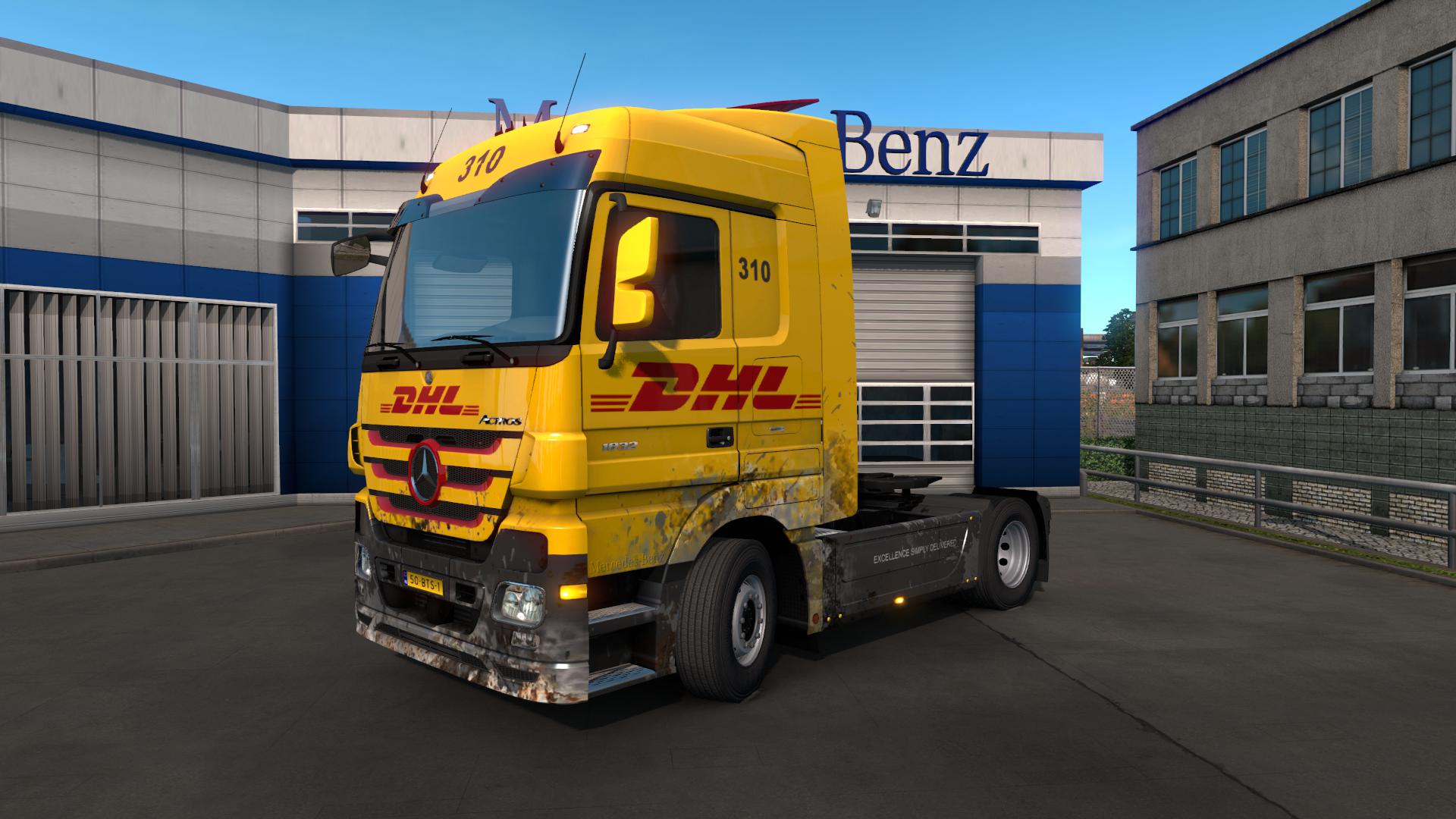 euro truck simulator 2 mods truck mercedes