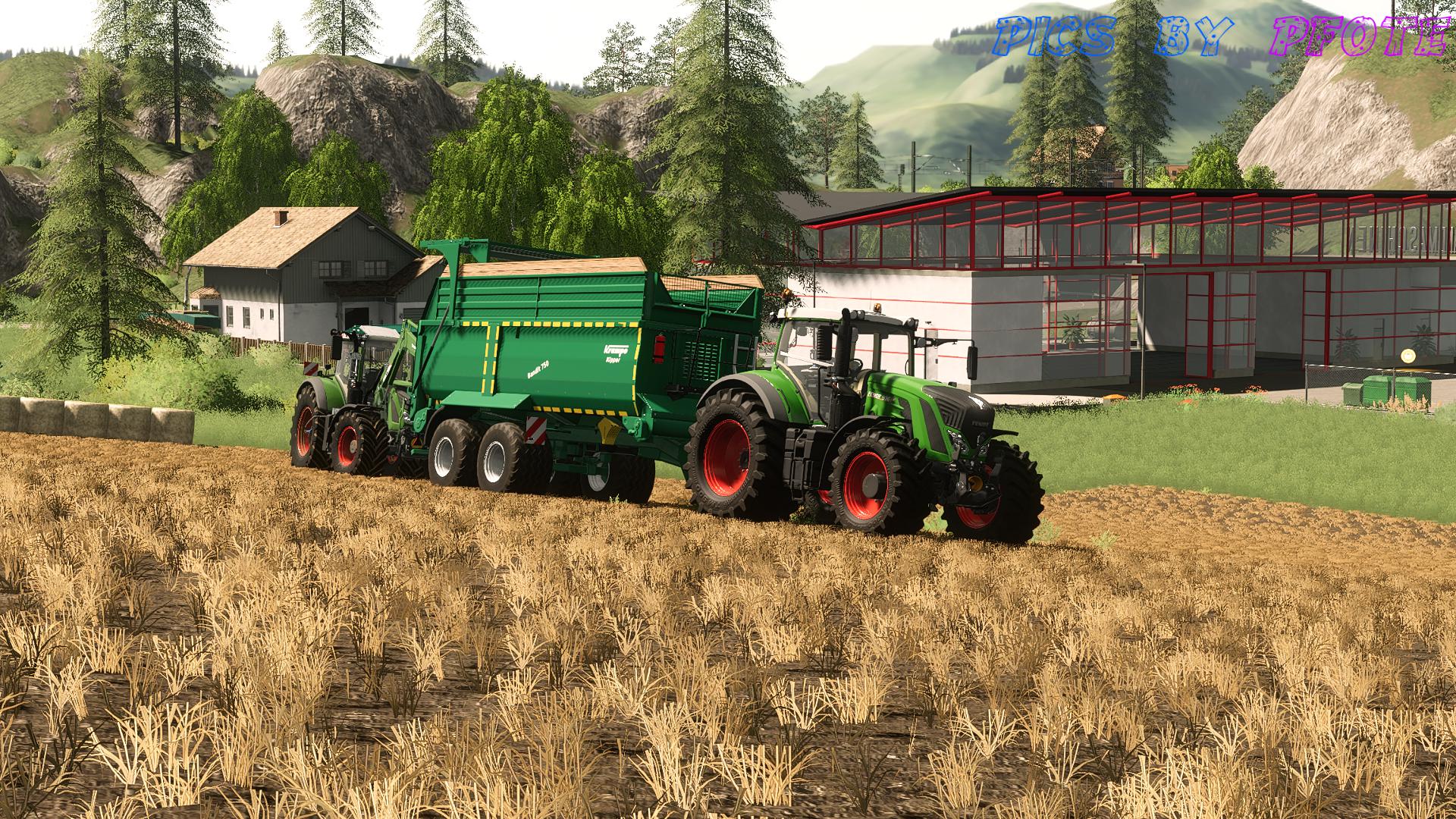 Fs19 Krampe Bandit 750 Trailer V20 Farming Simulator 19 Modsclub