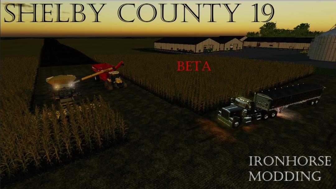 FS19 - Shelby County Map Beta