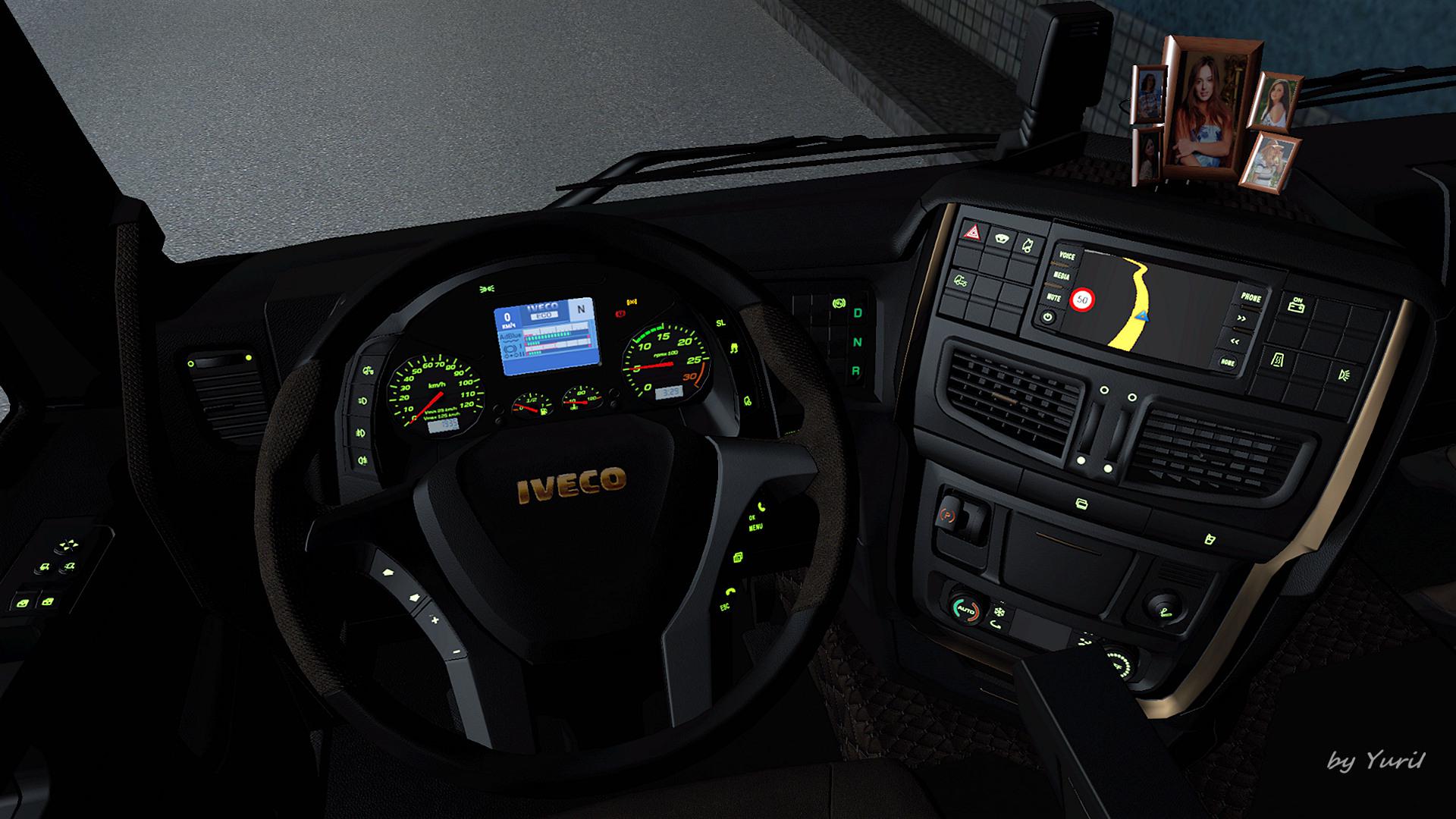 ETS2 - Dashboard Light Iveco Hi-Way Pack V0.9 (1.39.x)