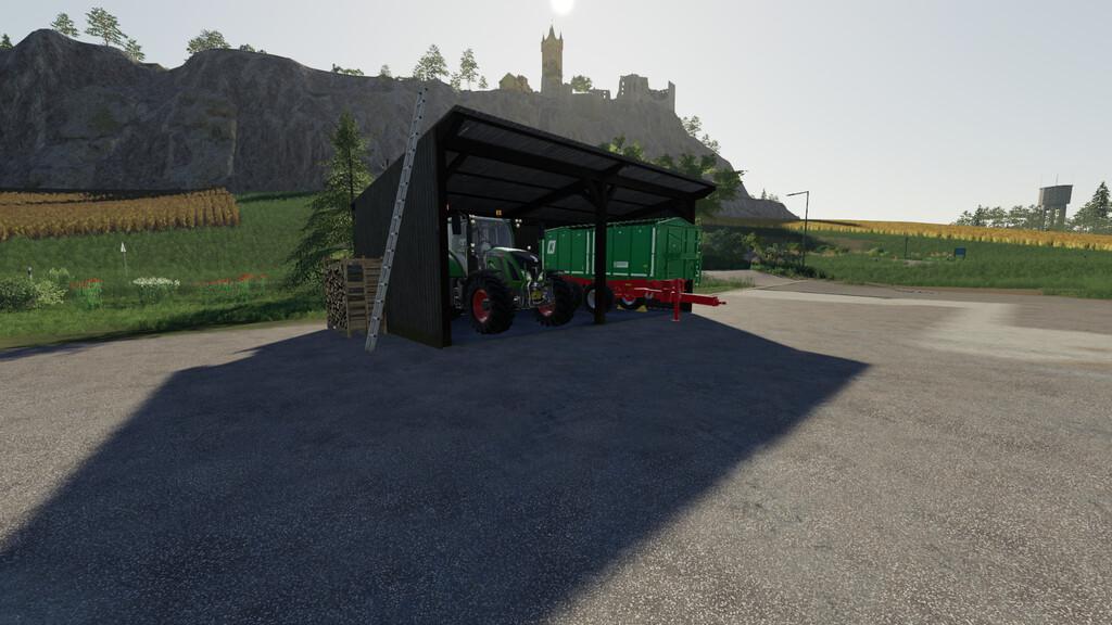 FS19 - Small Wooden Shelter V1.0