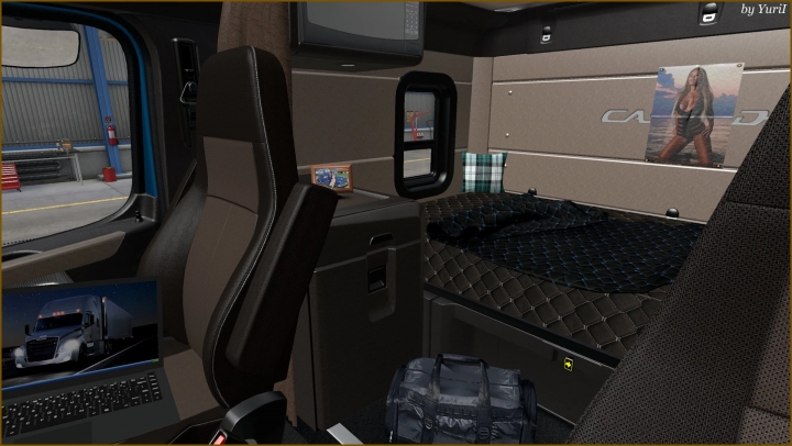 ATS - Interior for Freightliner Cascadia 2019 V0.9 (1.40.x) | American ...