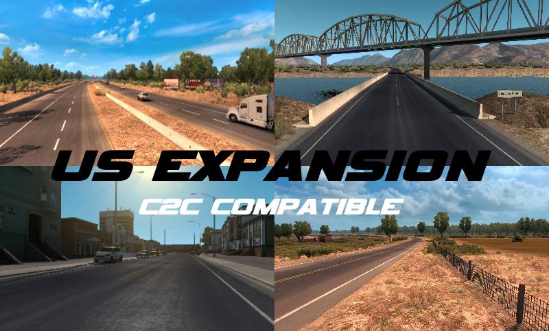 ATS - US Expansion V2.6.1 (Normal + C2C Compatible)