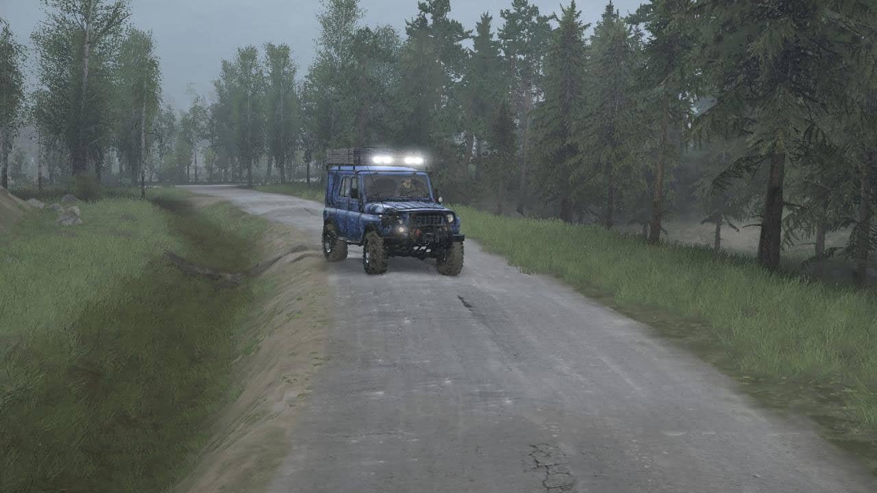 Spintires:Mudrunner - After A Hard Path 5 Map V08.11.19