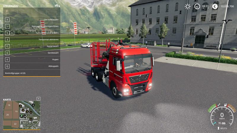 FS19 - Forest Tgx Man V1.0