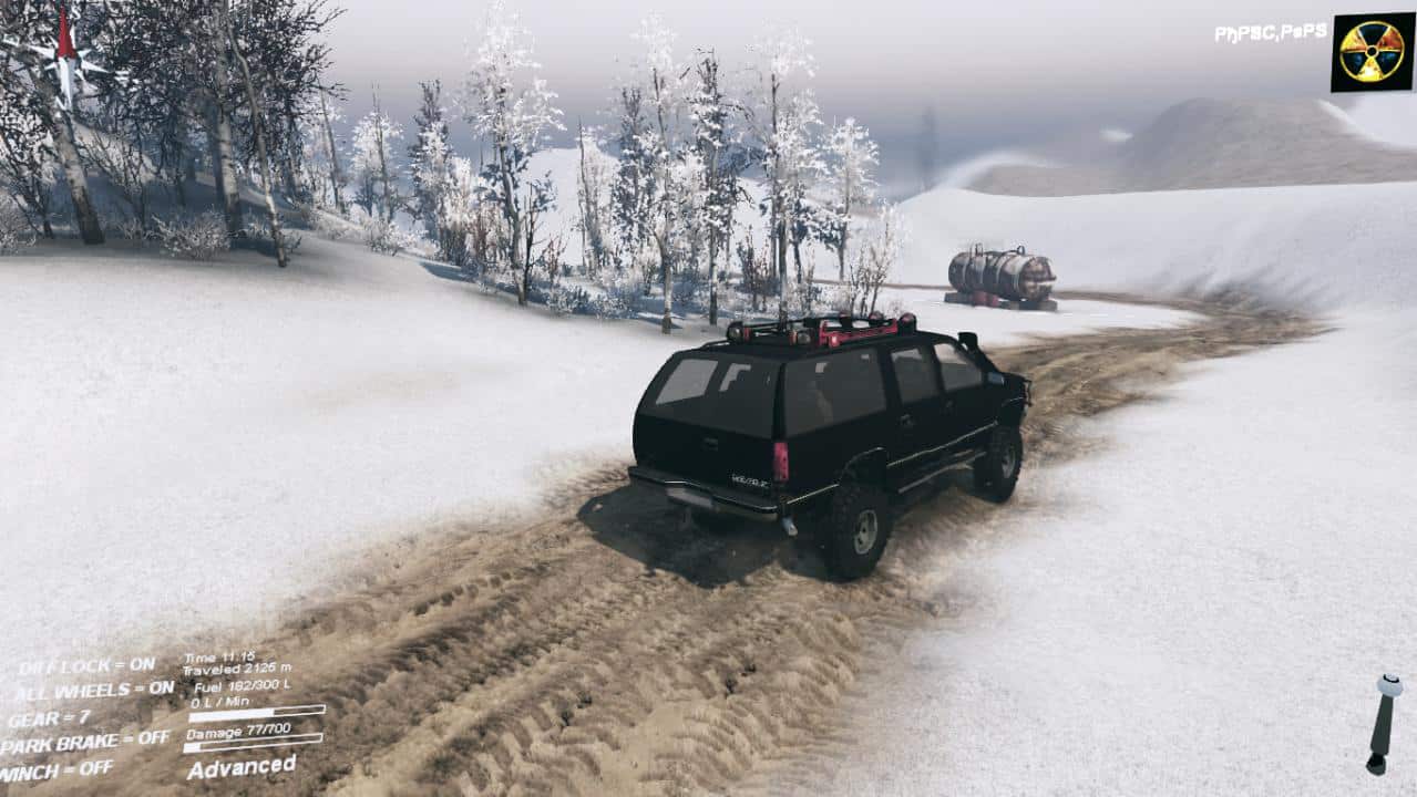 Spintires - Ice Hard Truck Map V1.0