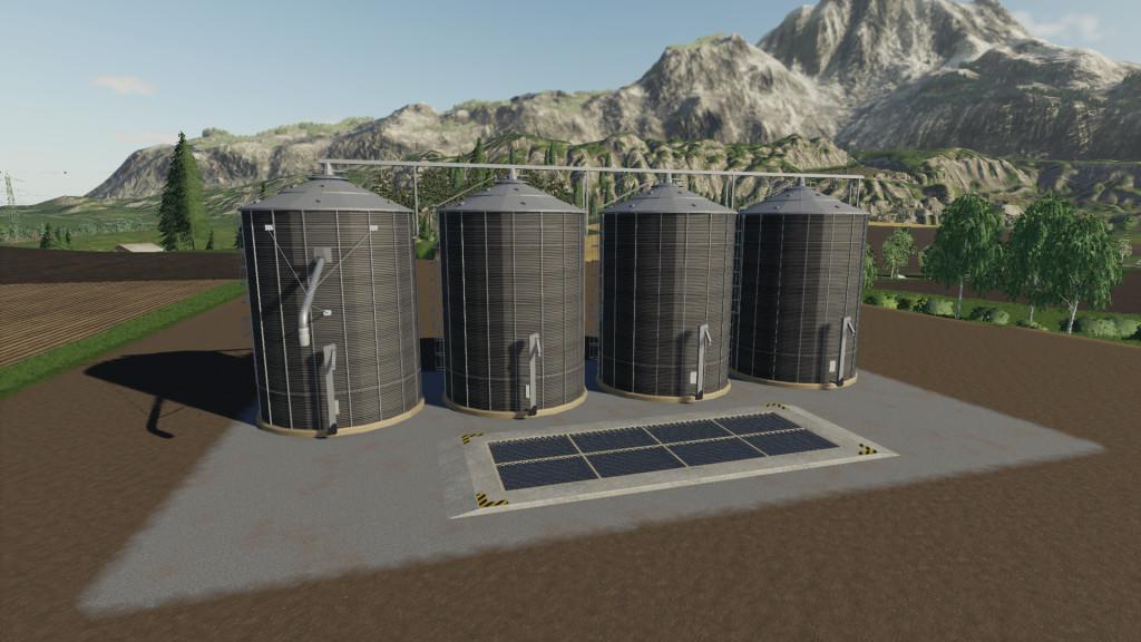FS19 - Placeable Farm Silo V1.0