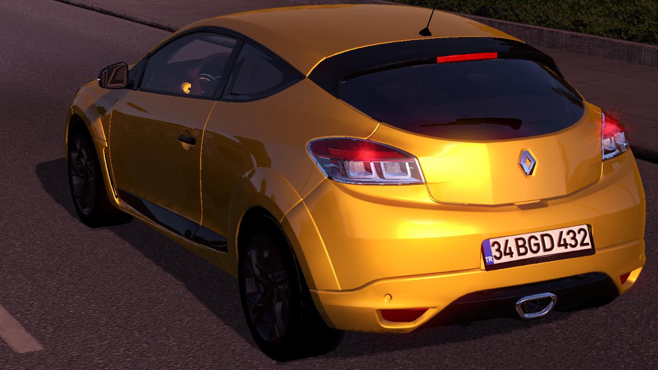 Ets2 - Renault Megane 3 Rs V1r10 (1.35.x) 