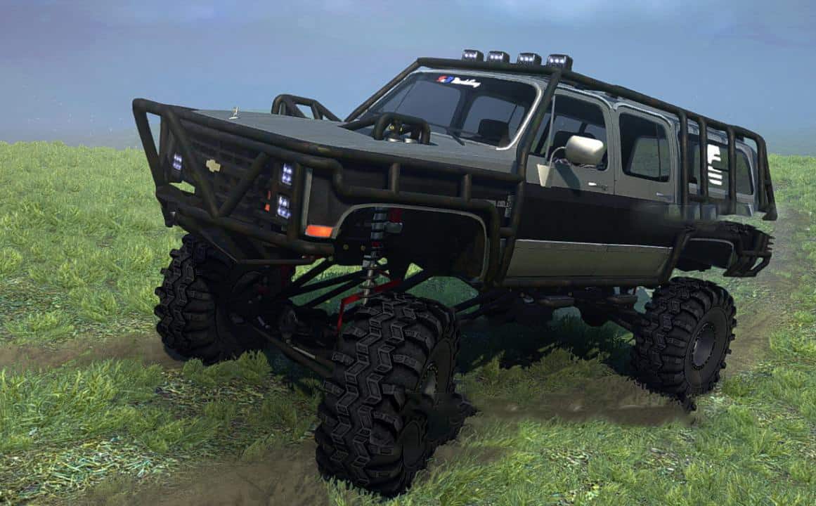 Spintires:Mudrunner - 1986 Suburban (Lifted Af) V1.0