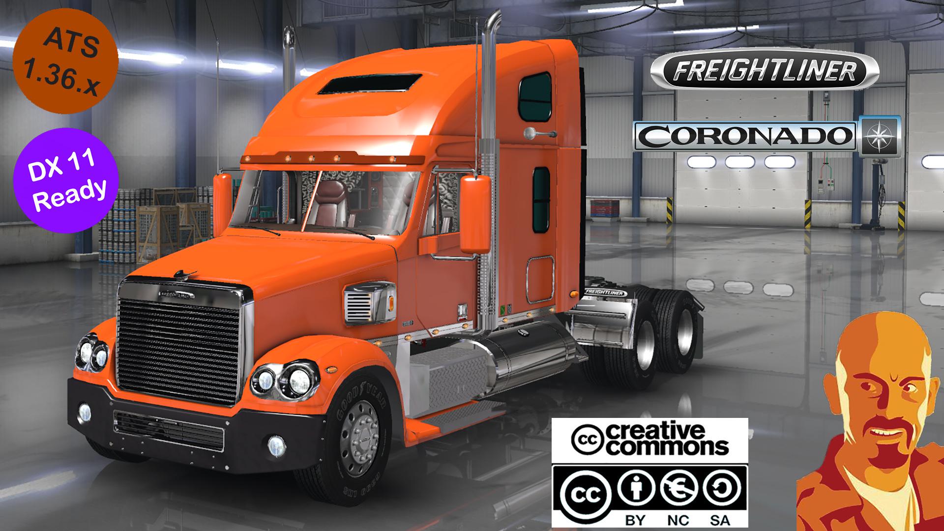 ATS - Freightliner Coronado Truck (1.36.x)