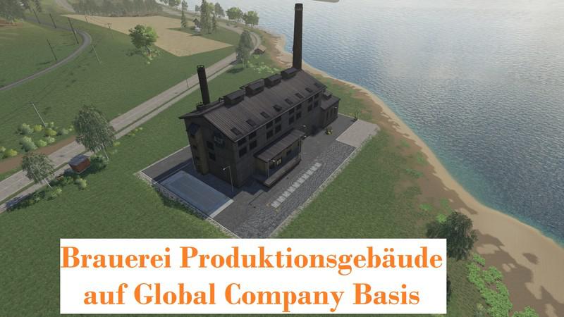 FS19 - Placeable Brewery - Global Company V1.3