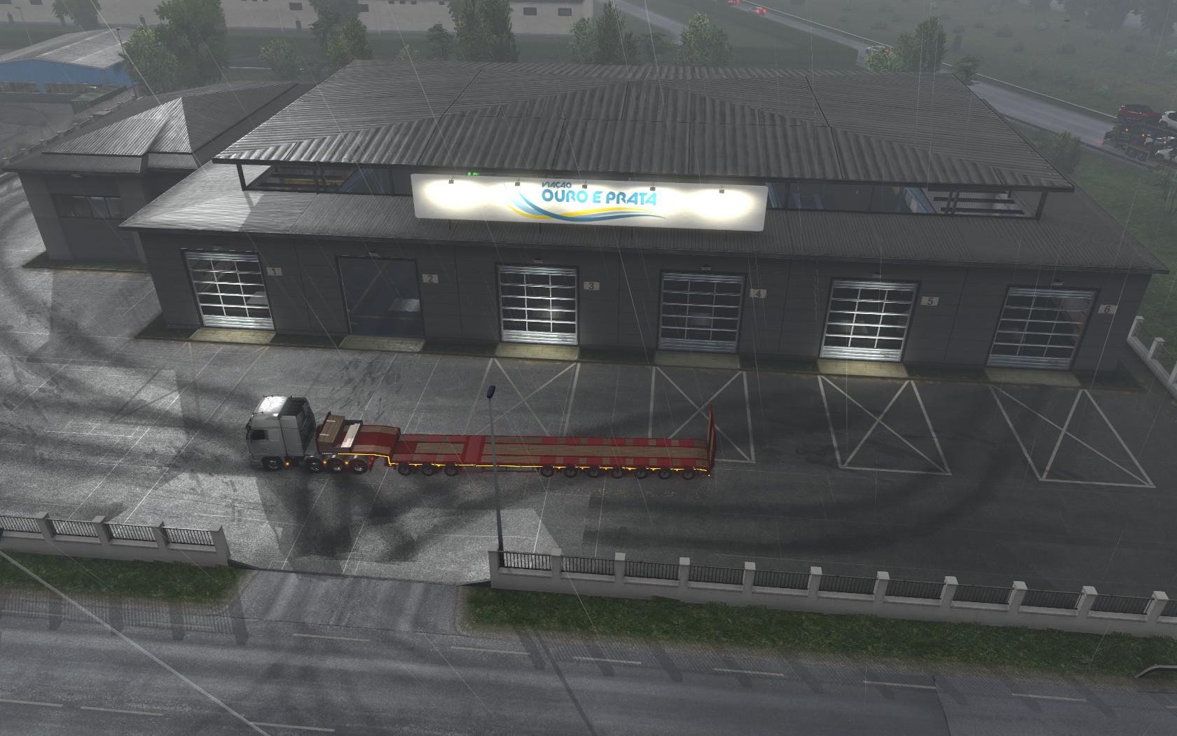 ETS2 - Viacao Ouro E Prata Garage Mod (1.39.x)