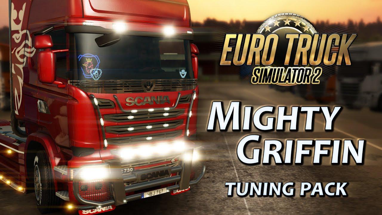 ETS2 - Mighty Griffin Tuning Pack (1.37.x)