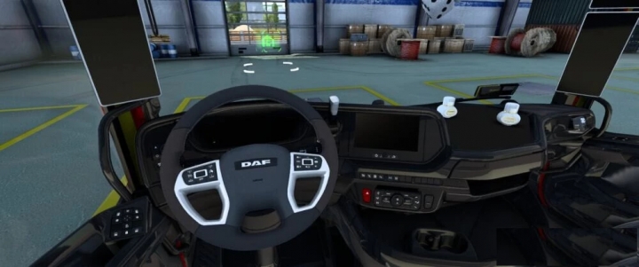 ETS2 - Daf Custom interior Superblack (1.40.x)