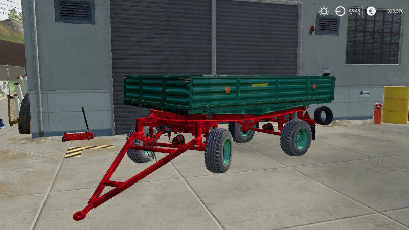 FS19 - Autosan D47 Green Trailer v1.0