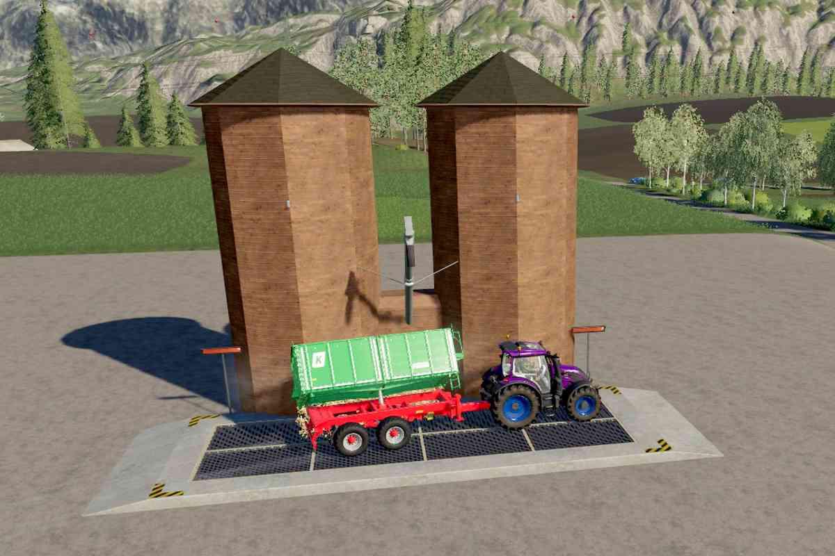 FS19 - Fermenting Silo Wood V1.0