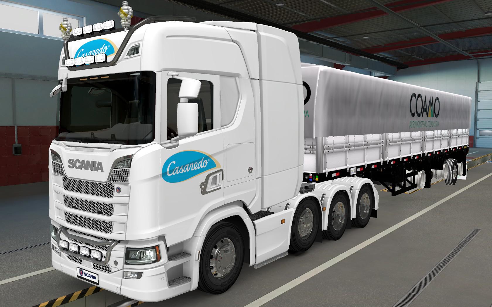 ETS2 - Scania S 2016 8x4 Casaredo Skin (1.40.x)