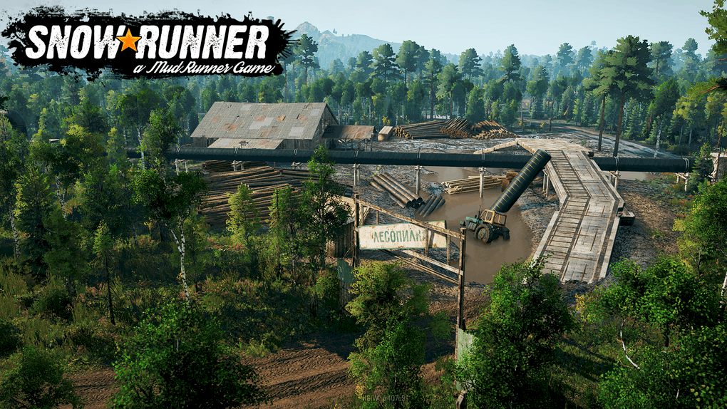 SnowRunner - In The Village Map V0.0.1