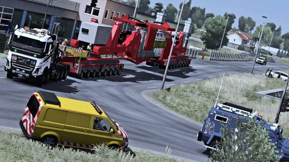 ETS2 - Mega Trafo Transport Oversize (1.36.x)