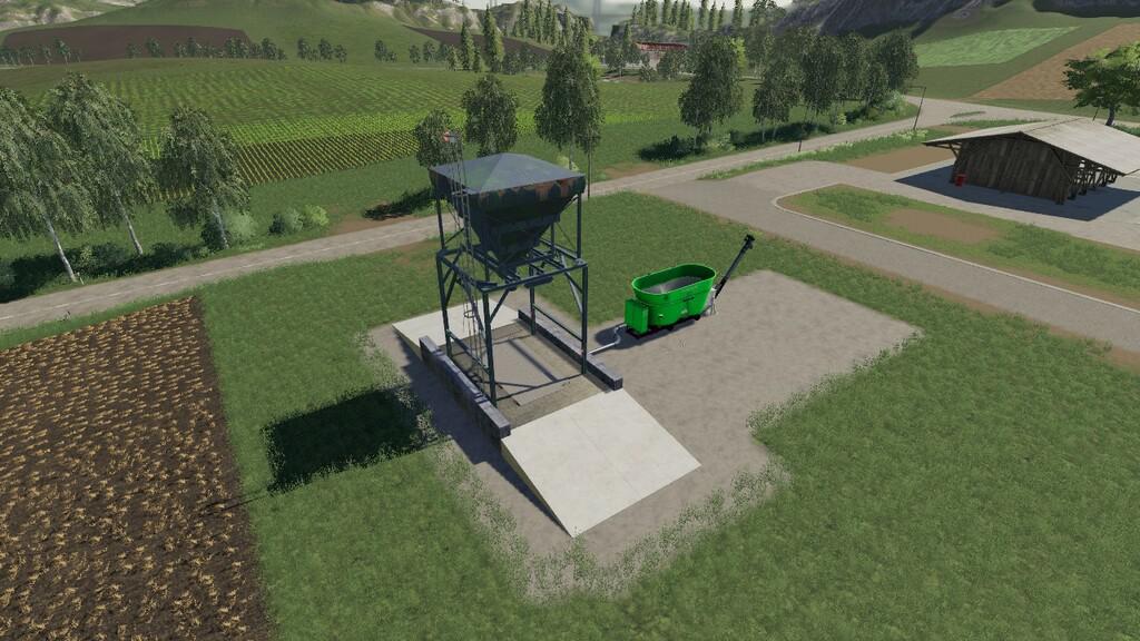 FS19 - Placeable Forage Silo V1