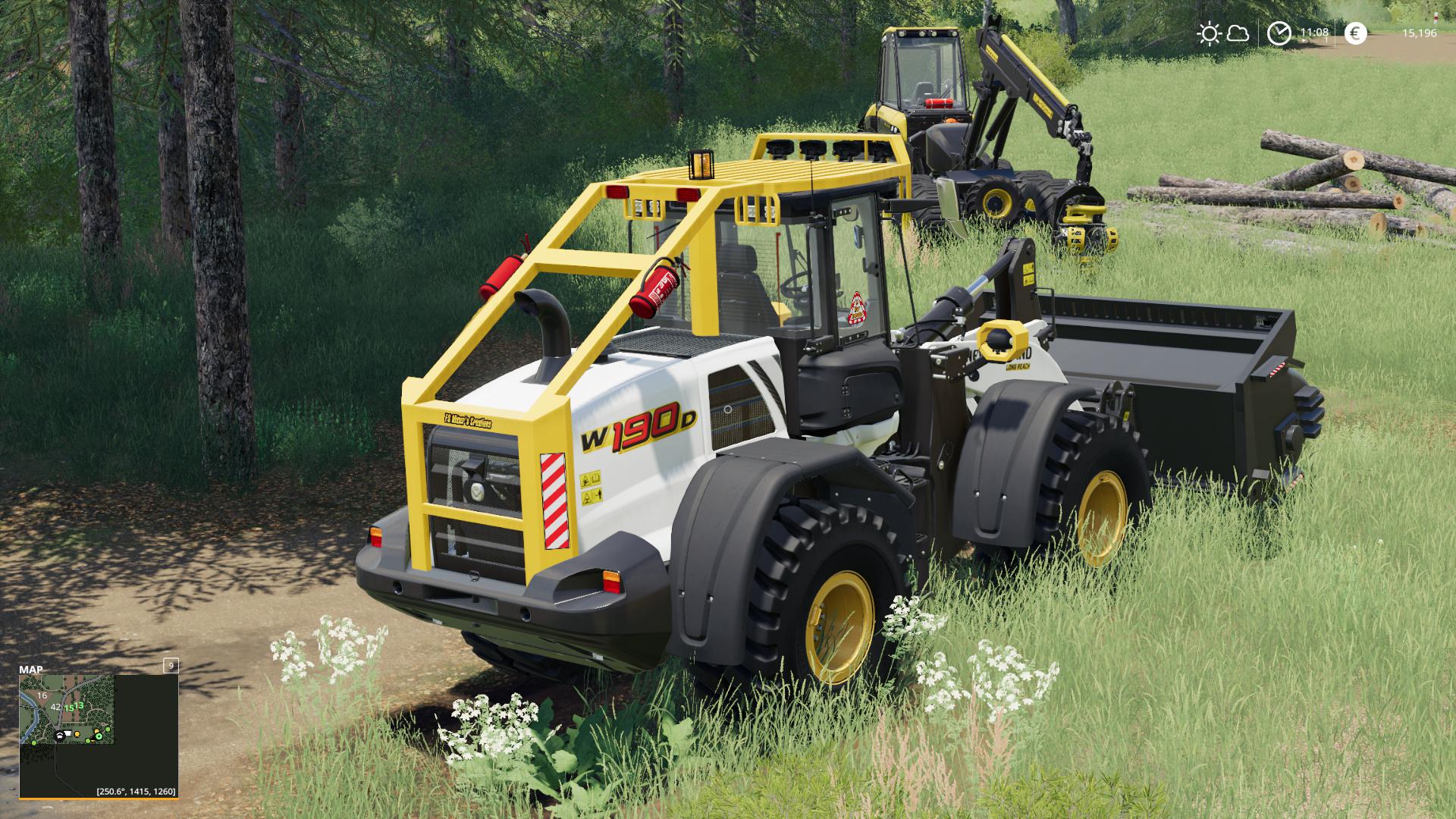FS19 - New Holland W-190 Forestier V1.0