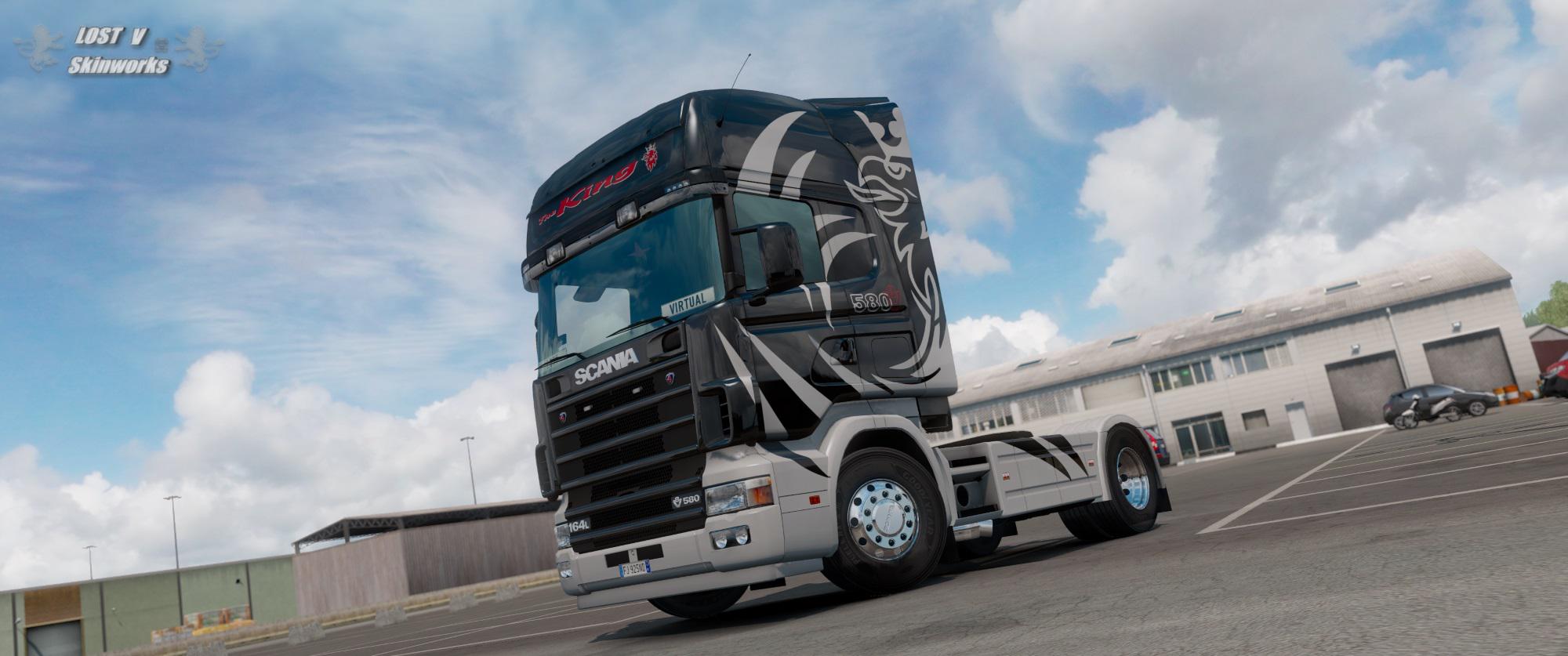 ETS2 - Scania King Edition V1.0 (1.36.x)