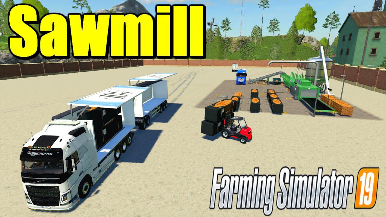 FS19 - System-Tec Sawmill V1.0.0.1
