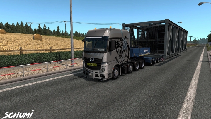 ETS2 - Mercedes Actros MP4 Reworked V2.7 (1.40.x)