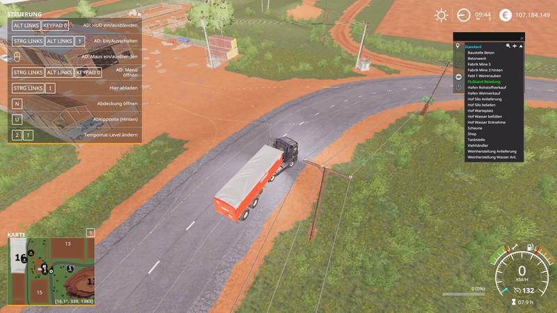 FS19 - Autodrive Course Mining and Construction Economy V1.0 (1.37.x)