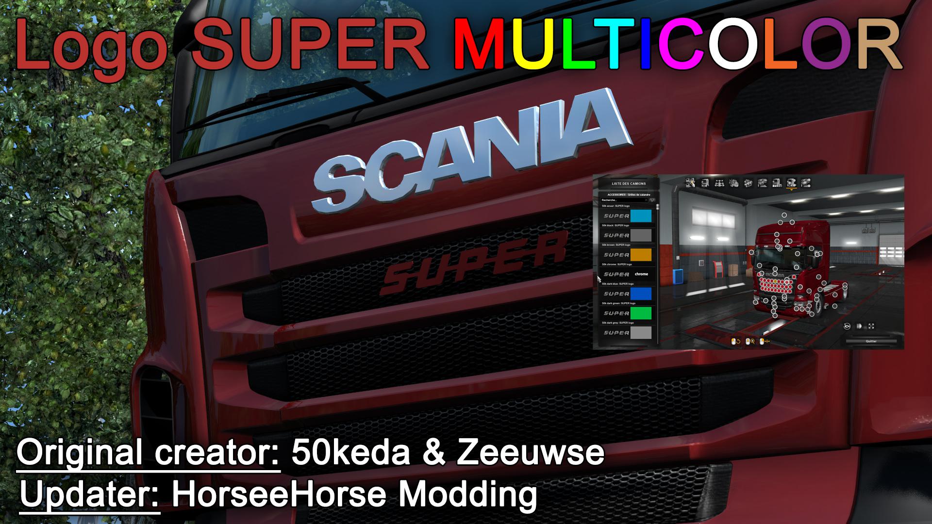 ETS2 - Logo Super Multicolor (1.37.x)