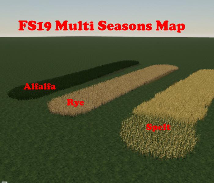 FS19 - Multi Seasons Map V1.0