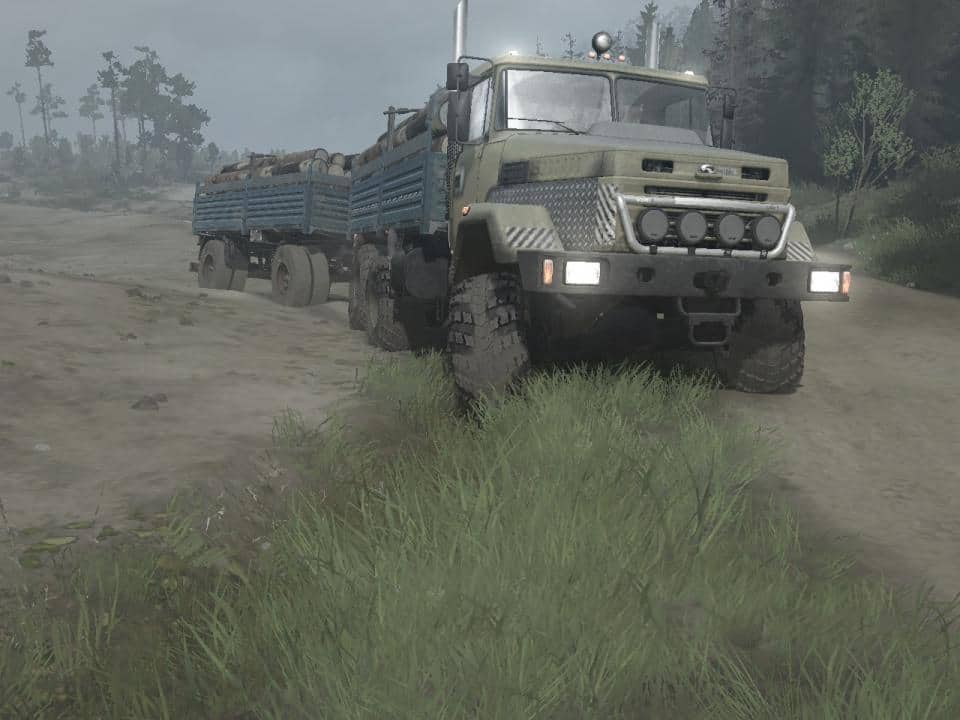 Spintires:Mudrunner - Kraz 6322 Truck V1.1