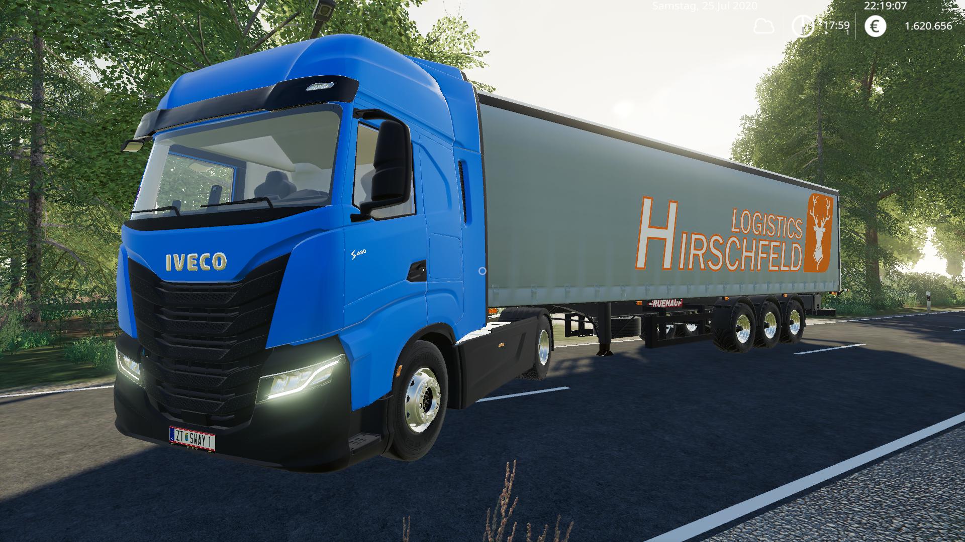 FS19 - Iveco S-Way 2020 Multicolor Update V1.1