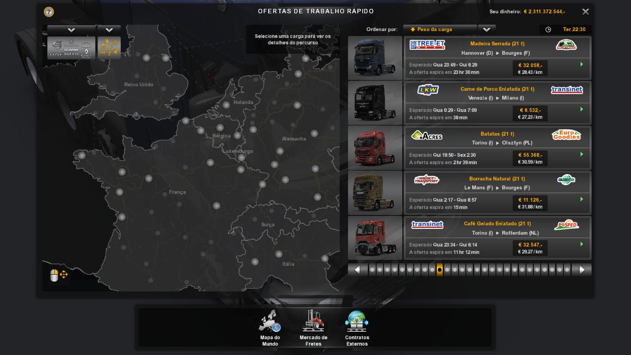 ETS2 - Quick Jobs Standard Trucks V1.0 (1.36.x)