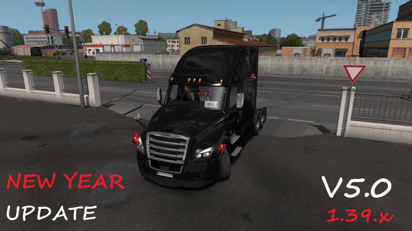 ATS Trucks for ETS2 V5.0 (1.39.x)