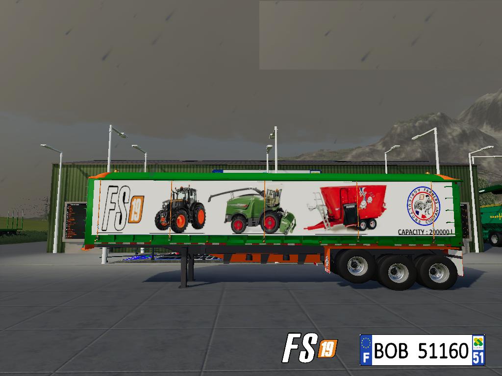 FS19 - Dump Trailer Capacity 200000L V1.0