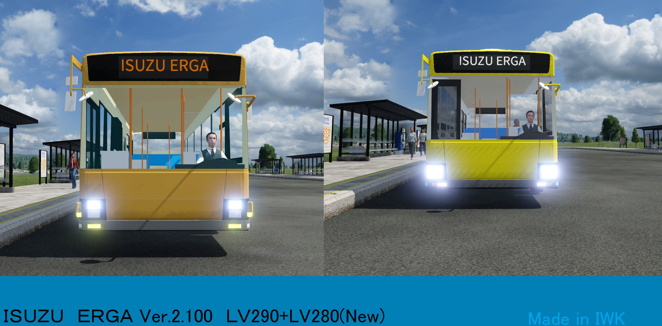 Transport Fever 2 - Isuzu Erga