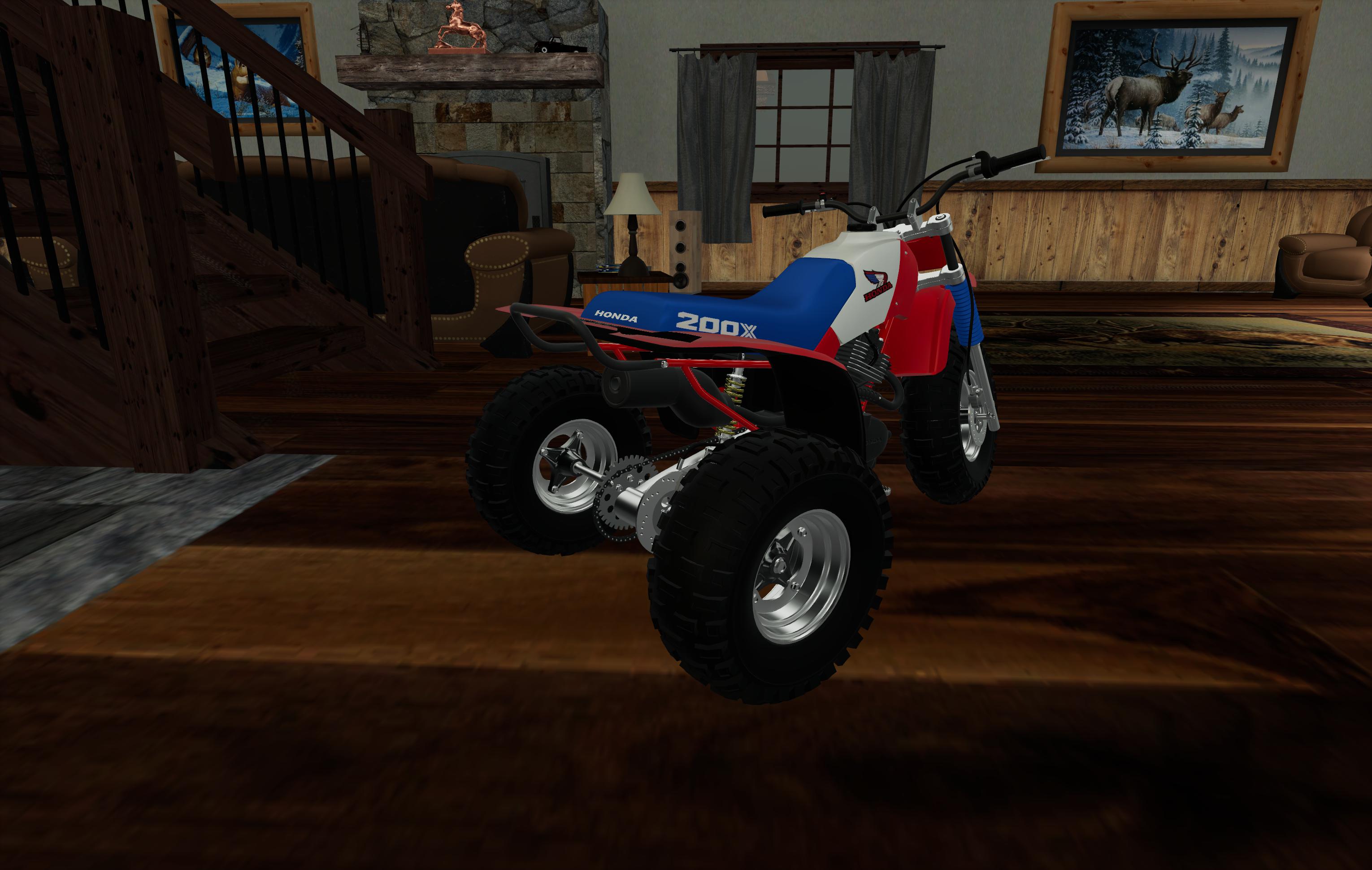 Fs19 Honda Atc 200x 1984 V10 Farming Simulator 19 Modsclub