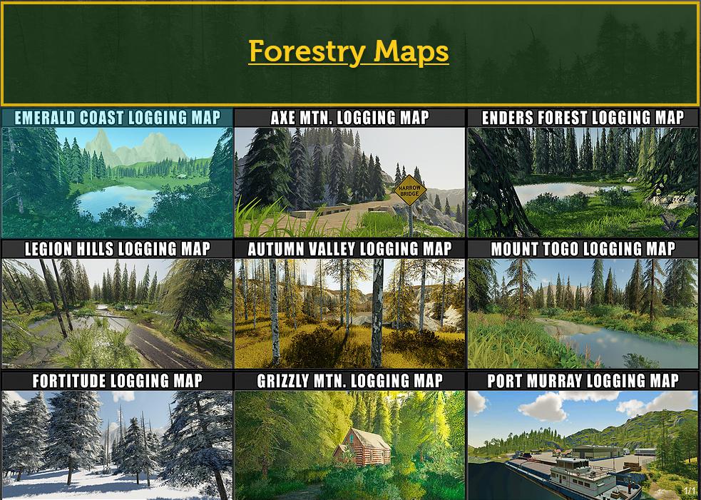 FS19 - FDR Logging Mods Pack FEB - 2021 V1.0