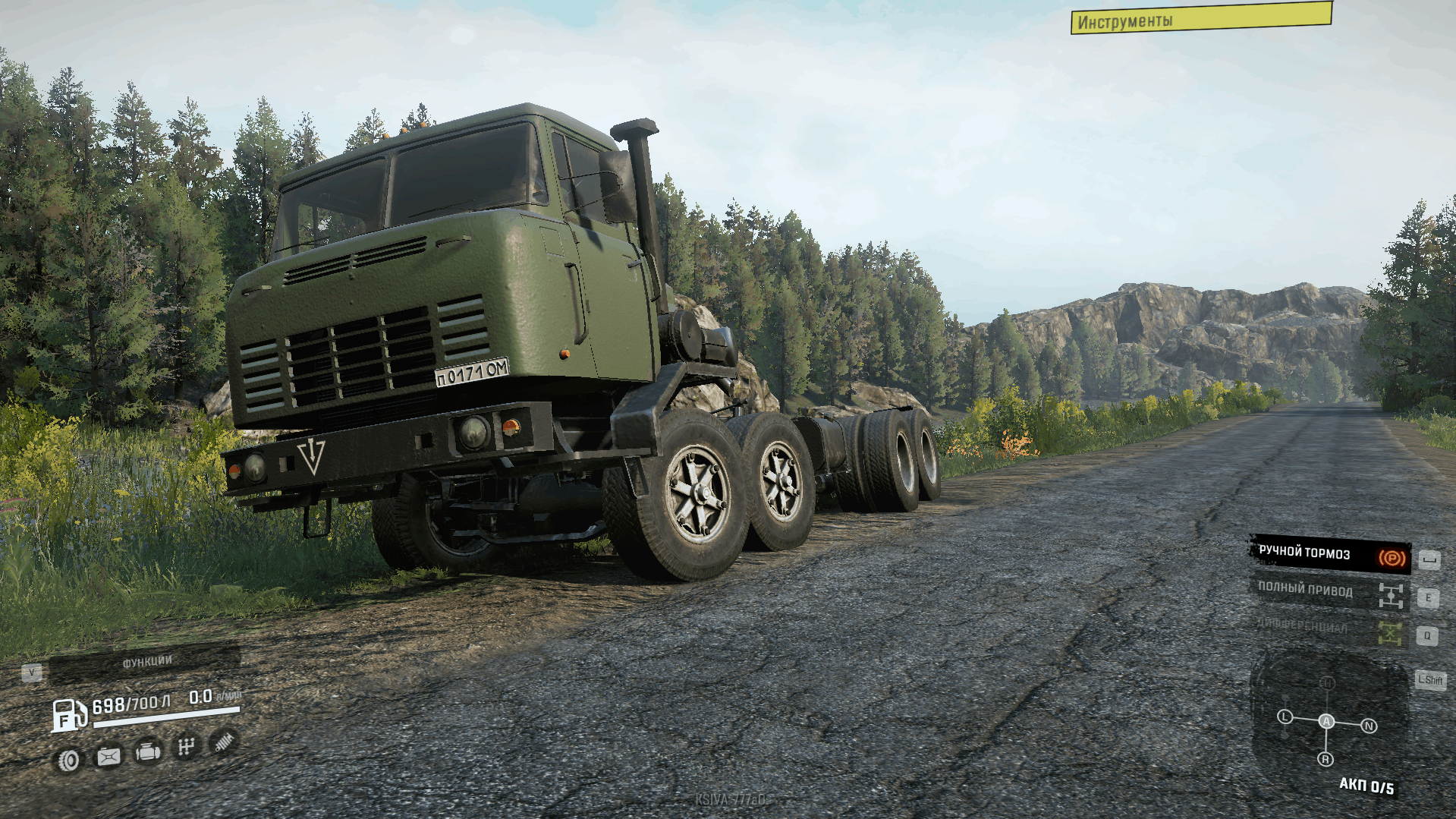 SnowRunner - KrAZ CHR Truck V2.1