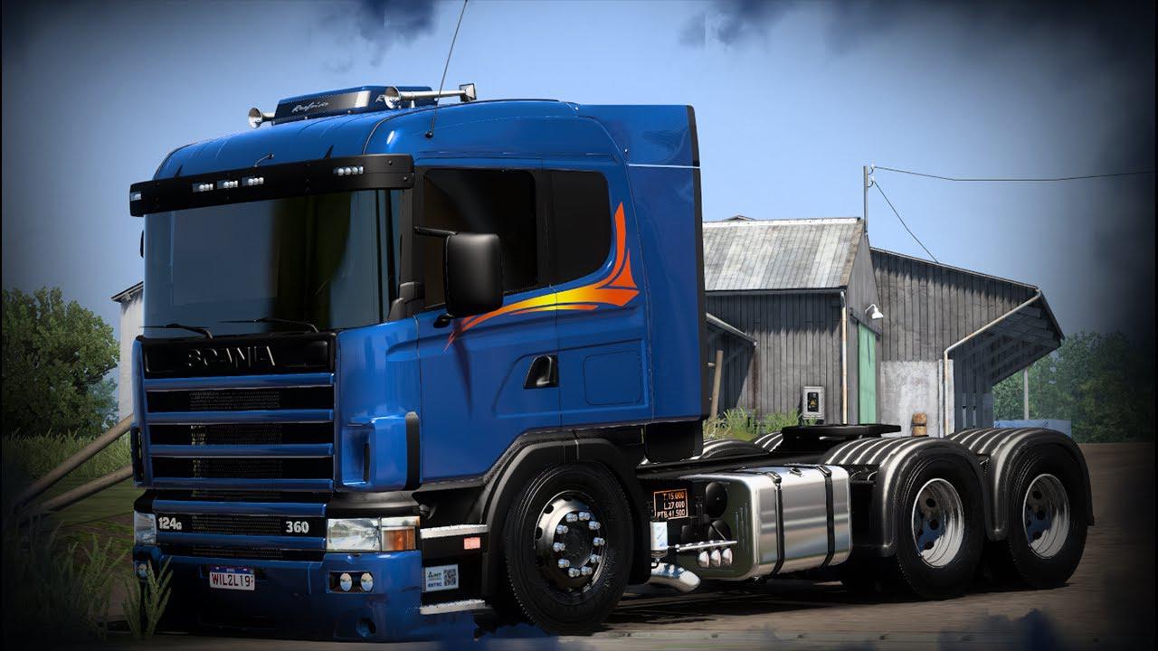 ETS2 - Scania 124 Frontal Truck (1.40.x)