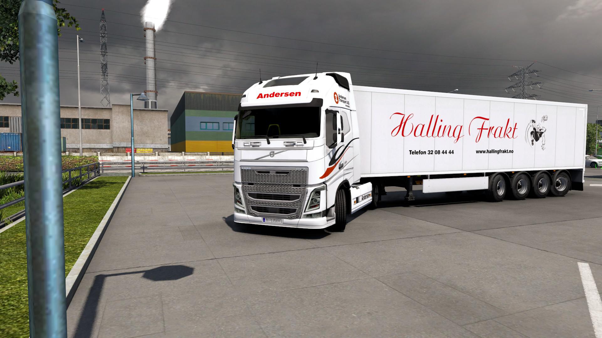 ETS2 - Combo Skin Halling Frakt As V1.0 (1.39.x)