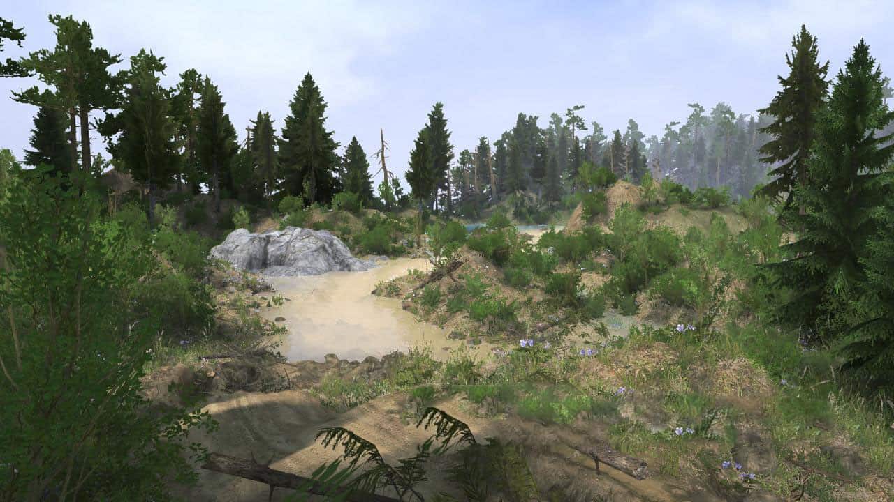 Spintires:Mudrunner - SVE23: Earthquake Area Map V1.1