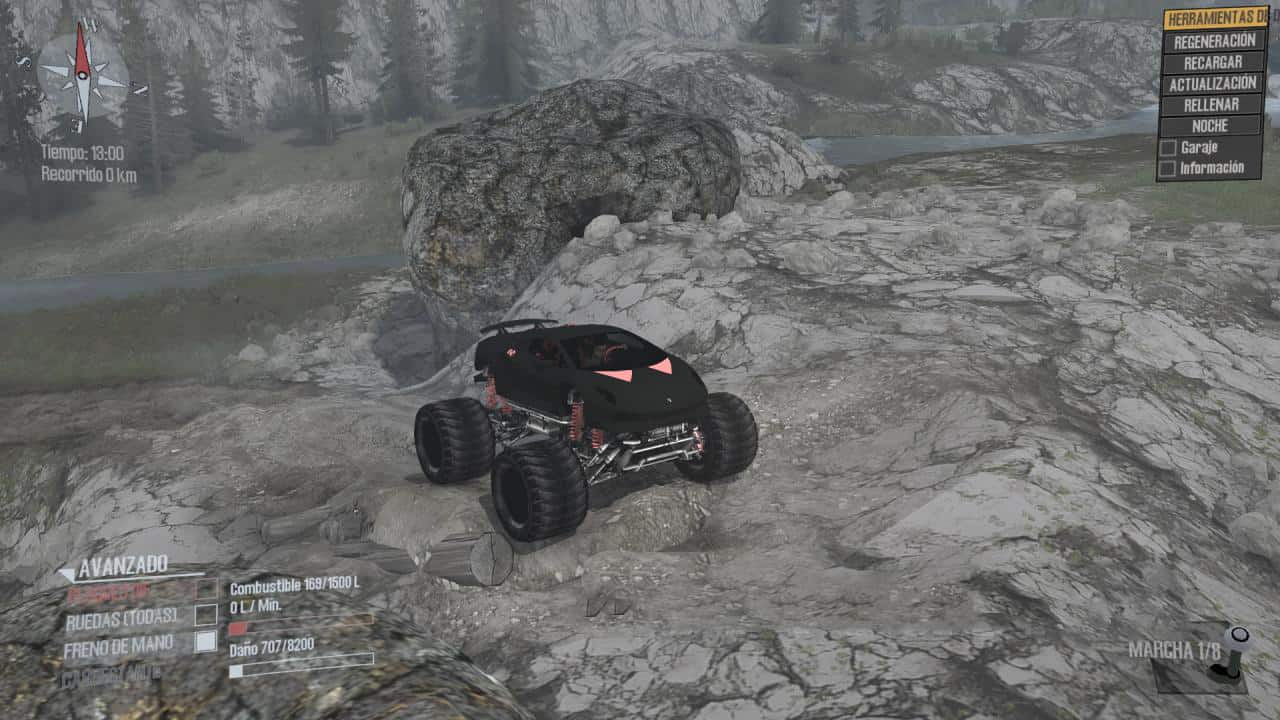 Spintires:Mudrunner - Lamborghini Sesto Monster V1
