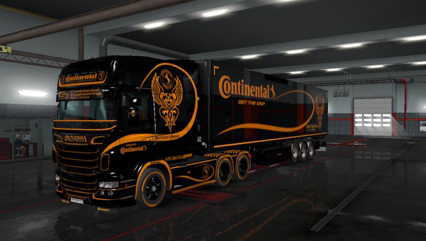 ETS2 - Continental Skin Pack V5.7 (1.36.x)