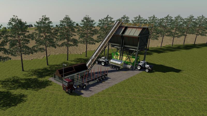 FS19 - Global Company Placeable Wood Chipper v1.1