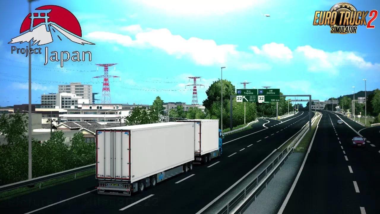 Ets2 Project Japan Japan Re Created In 1 19 V0 3 1 36 X Euro Truck Simulator 2 Mods Club