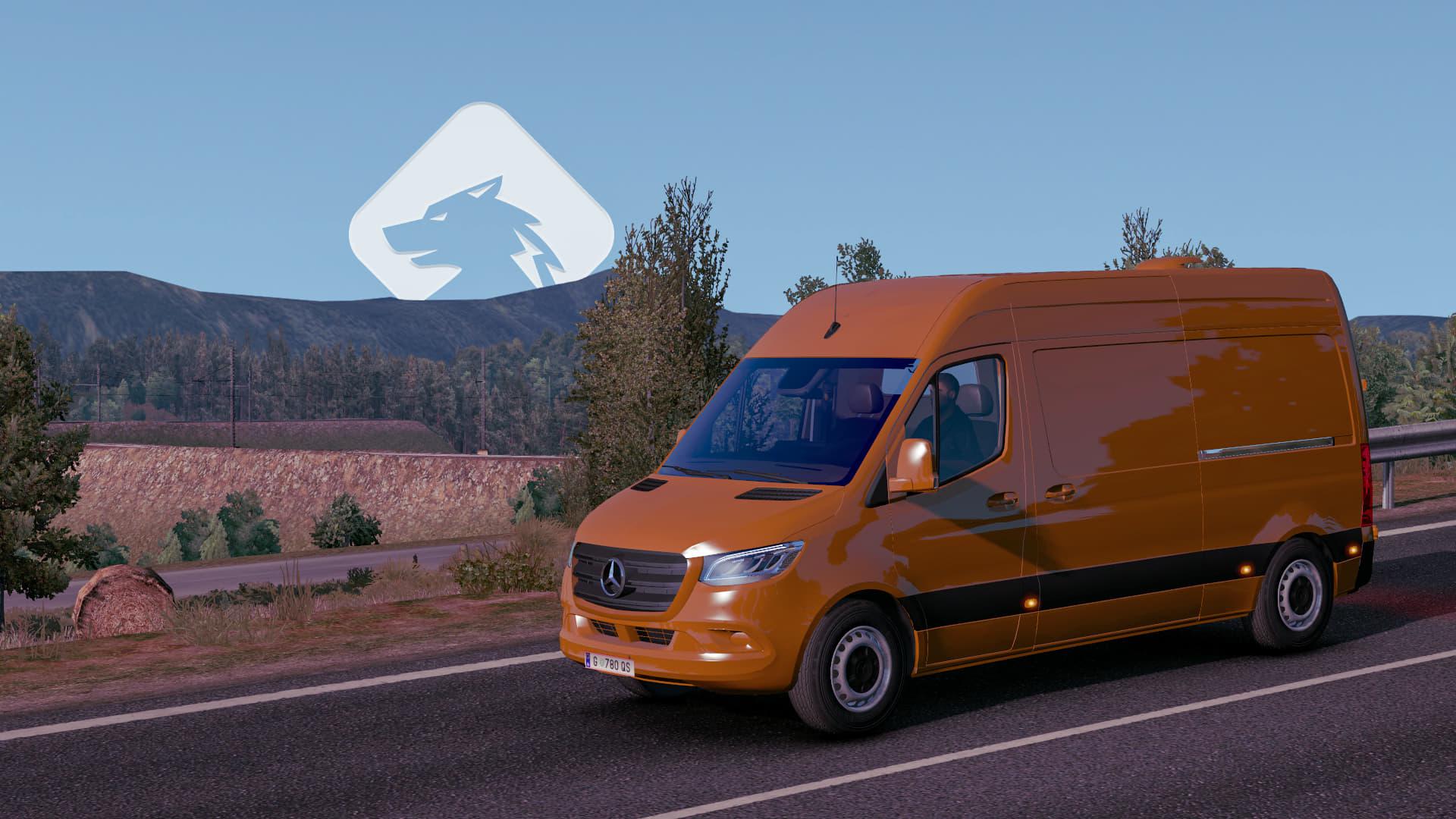 ETS2 - Mercedes Sprinter 2019 Beta V0.2 (1.36.x)