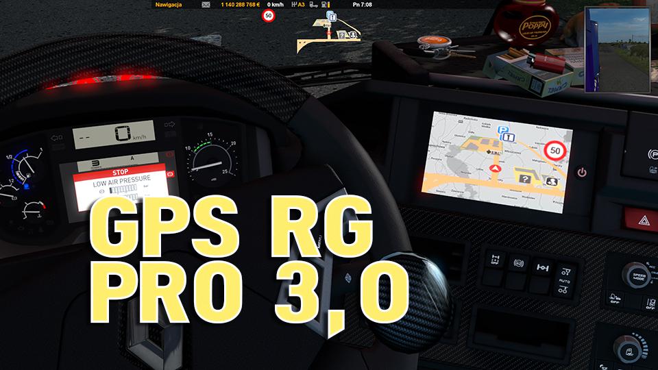 ETS2 - Gps Rg Pro V3.0 (1.36.x)