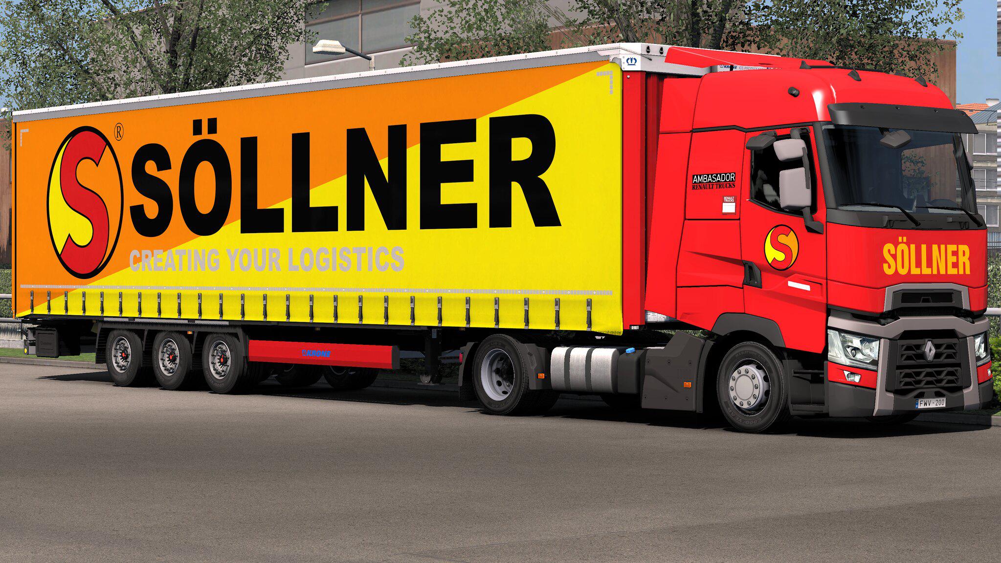 ETS2 - Krone Megaliner Skin Pack V1.9 (1.35.X)